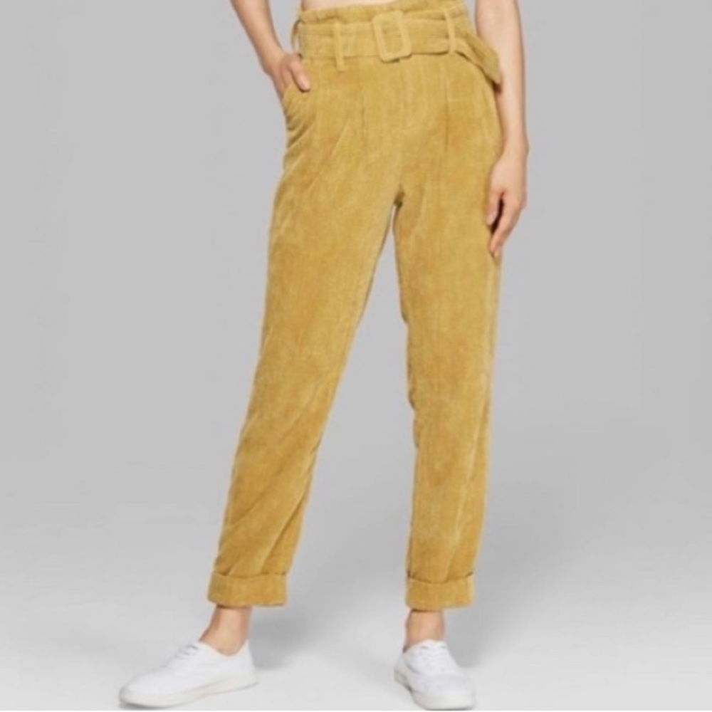 Wild Fable Womens Mustard Corduroy Pants